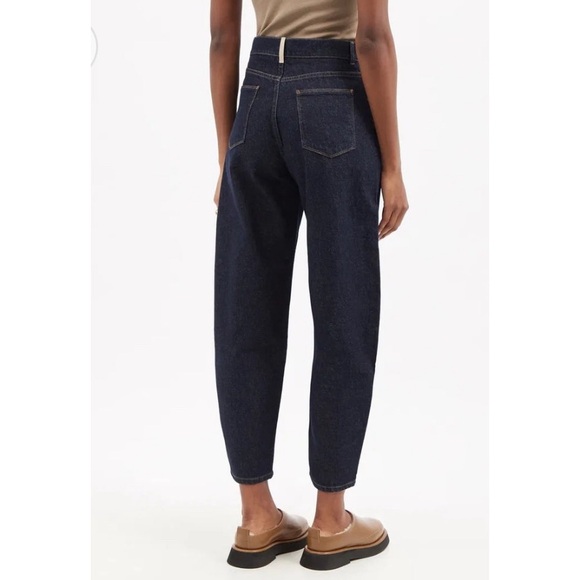 Wandler Chamomile dark indigo barrel Jeans NWOT - Picture 2 of 12